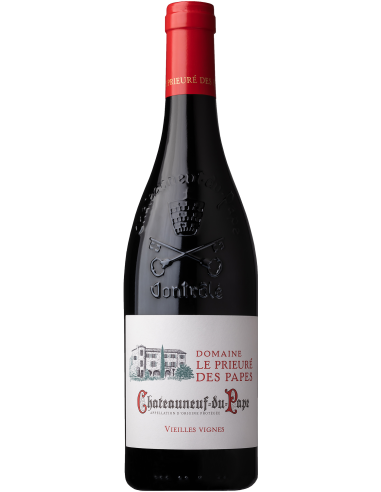 Châteauneuf-du-Pape Le Prieuré des Papes V. Vignes rouge 2020 75 cl