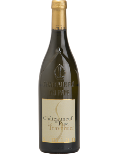 Châteauneuf-du-Pape Château Simian Le Traversier Blanc 2023 75cl