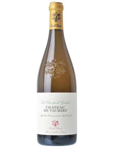 Châteauneuf-du-Pape Château de Vaudieu C.Gabriel blanc 2022 75 cl